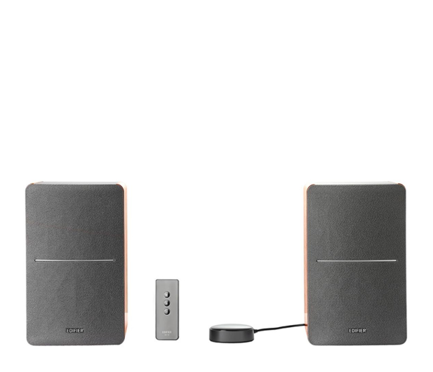 Edifier R1280T z odtwarzaczem sieciowym Wi-Fi WiiM Mini (brązowe) - 1225921 - zdjęcie 5